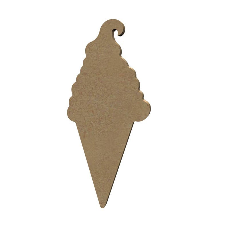 Glace en bois à décorer Glace en bois à décorer