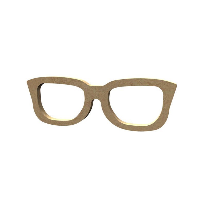 Lunettes en bois à décorer Lunettes en bois à décorer