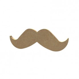 Moustaches en bois à décorer