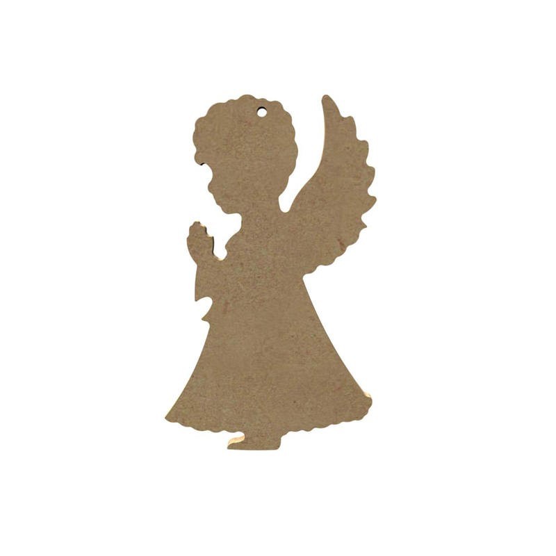 Petit ange qui prie à suspendre en bois à décorer Petit ange qui prie à suspendre en bois à décorer