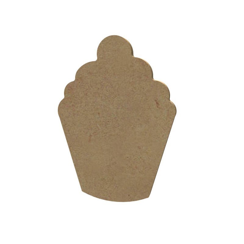 Cupcake cherry en bois à décorer Cupcake cherry en bois à décorer