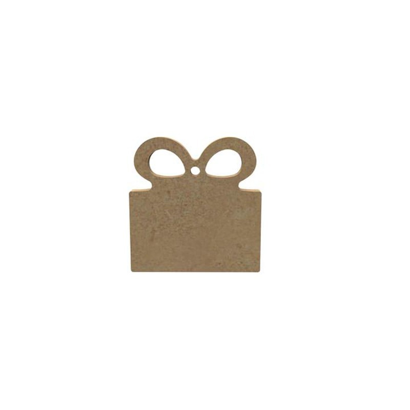 Paquet cadeau en bois à décorer Paquet cadeau en bois à décorer
