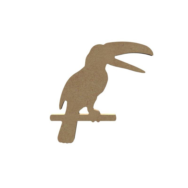 Toucan en bois à décorer Toucan en bois à décorer