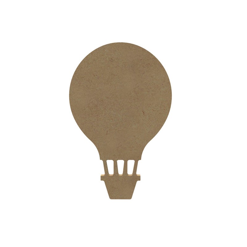Montgolfière en bois à décorer Montgolfière en bois à décorer