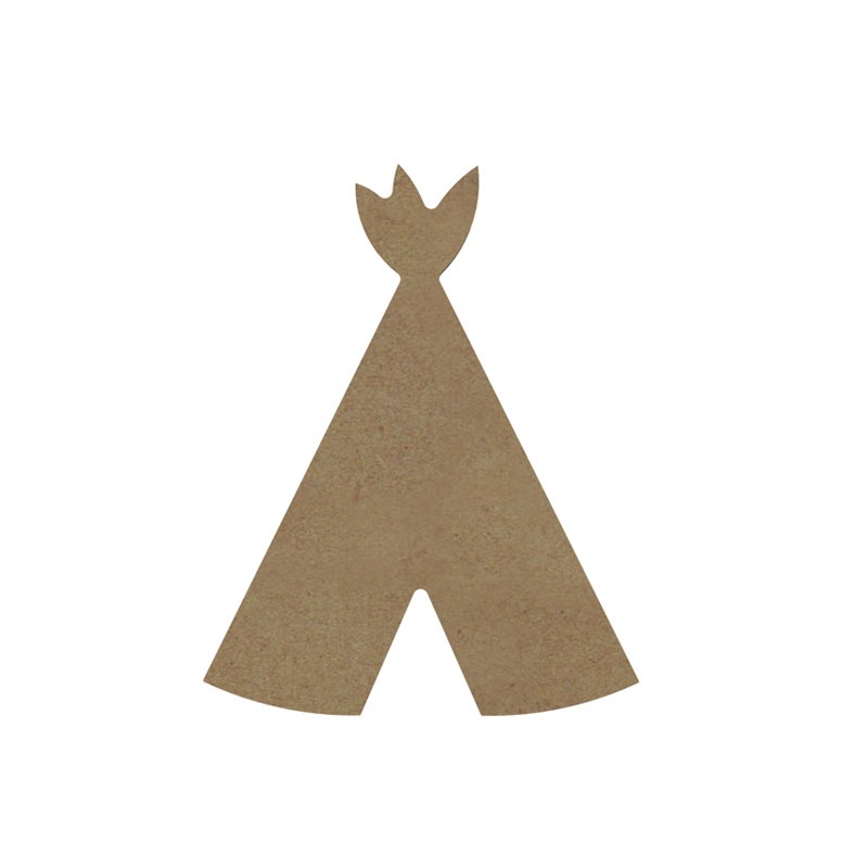 Petit tipi en bois à décorer Petit tipi en bois à décorer
