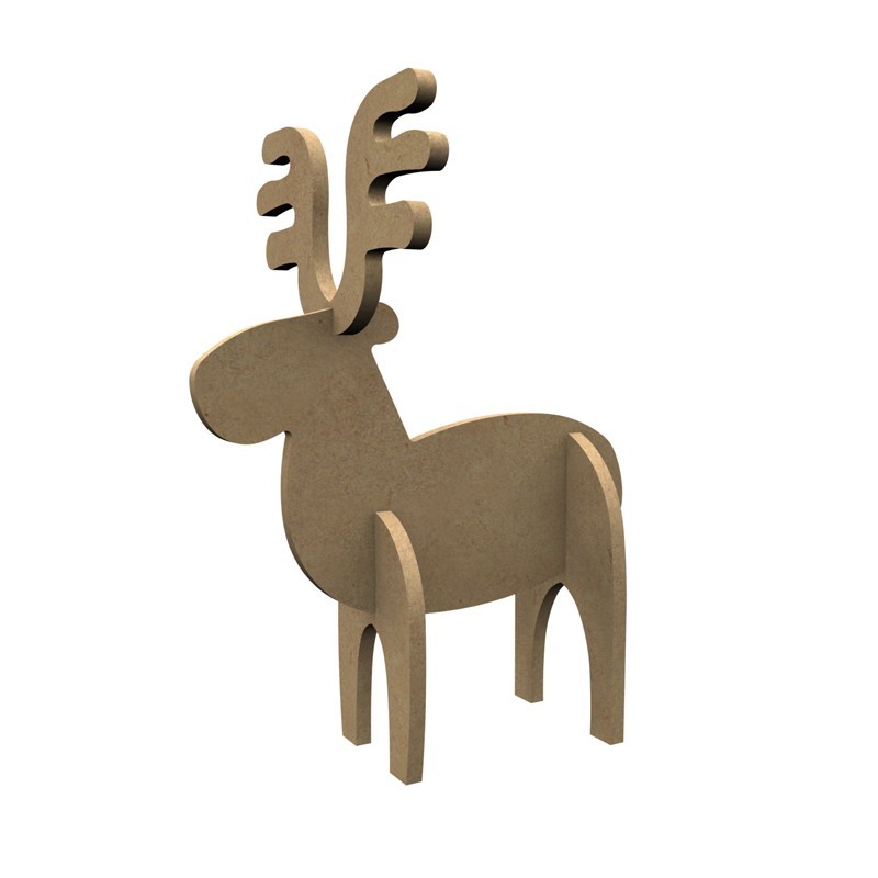 Elan 3D 4 pièces en bois à décorer Elan 3D 4 pièces en bois à décorer