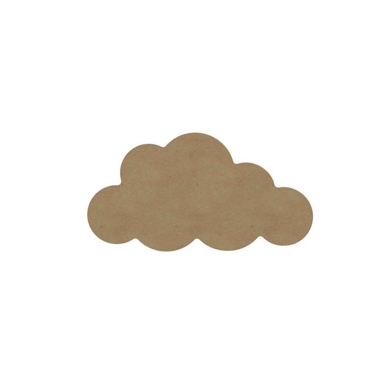 Nuage en bois à décorer Nuage en bois à décorer