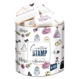 COFFRET TAMPONS MOUSSE MARIAGE