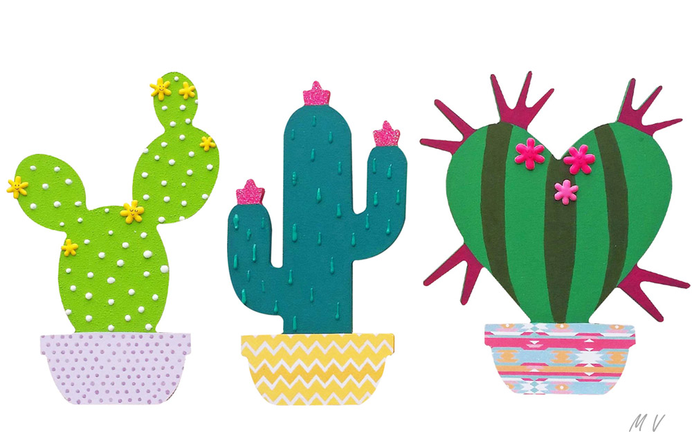 10 idées de décorations avec des cactus en bois à personnaliser !