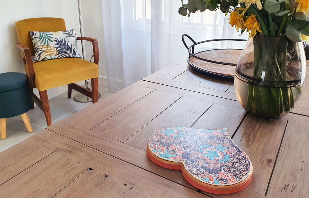 Créer un dessous de plat en bois fait maison : tuto complet