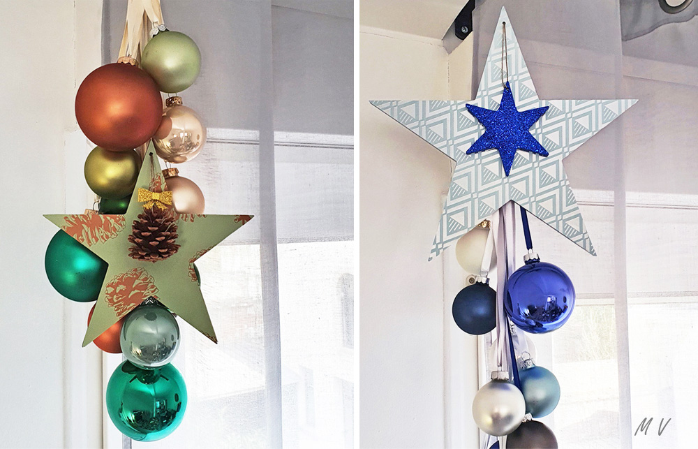 Tuto décoration d'étoile en bois à suspendre pour Noël Decorezmoi.fr