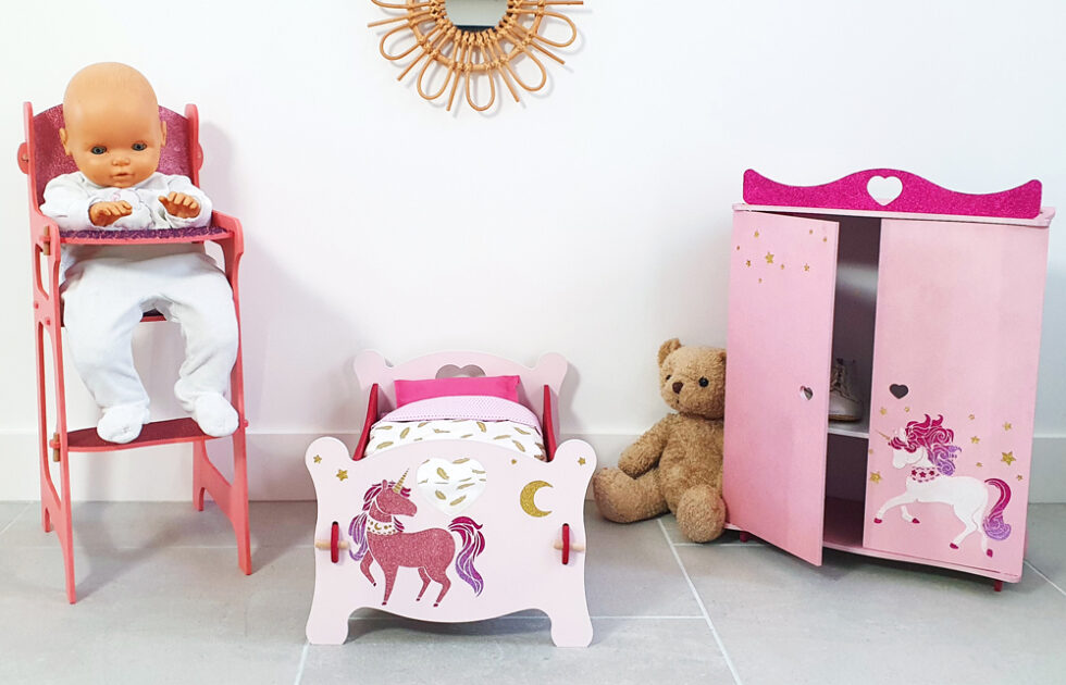 Inspiration petits meubles poup?�e en bois ?� d?�corer