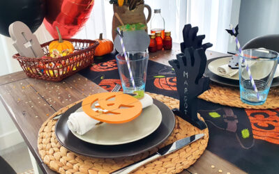 Tuto DIY : déco table halloween facile à réaliser soi-même !