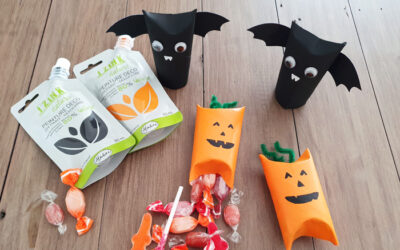 Une activité enfant facile : halloween diy papier toilette